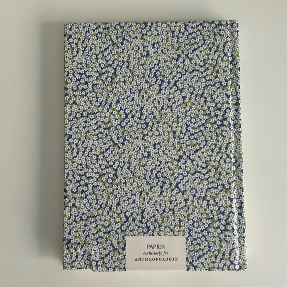 NWT Papier x Anthropologie Monogram Journal - K